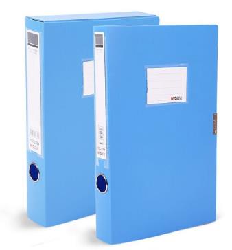 晨光(M&G) 包/袋/盒等收纳用品 ADM94814 3寸档案盒 蓝色 单个装